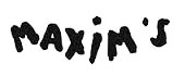 MAXIM’S DE PARISイメージ
