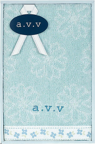a.v.v フェイスタオル（1P） ブルーアイテムイメージ