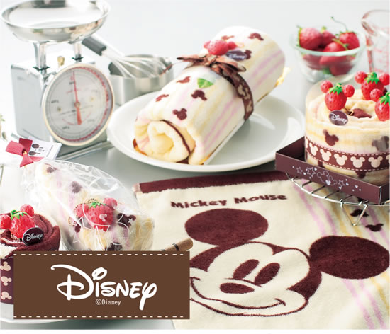 ディズニータオルホールケーキ ミッキーイメージ1