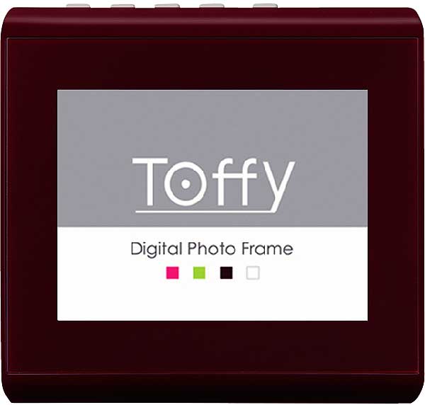 Toffy 3.5型 デジタルフォトフレーム ショコラブラウン