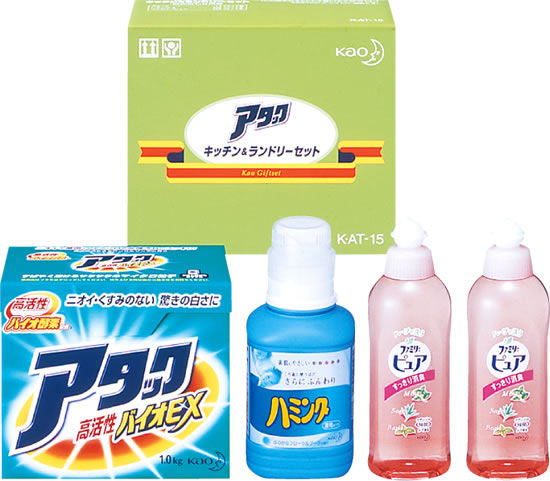 花王アタックキッチン&ランドリーセットアイテムイメージ