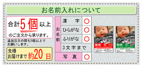 りんご村からのおくりもの 名入れジュース2本セット 写真入イメージ0