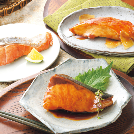 【父の日専用】氷温熟成 煮魚・焼魚ギフトセット（６切）2