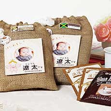 麻袋入り名入れドリップバックコーヒー詳細へ
