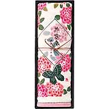 撫松庵 手拭いタオル（1P） ピンク（バラ）