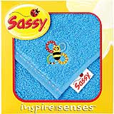 Sassy 無撚糸ミニタオルセット ブルー