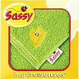 Sassy 無撚糸ミニタオルセット グリーン