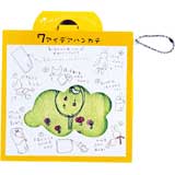 サカキバラメグミ ７アイデアハンカチ グリーン