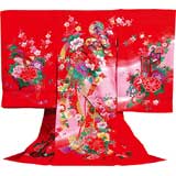 女祝着 草