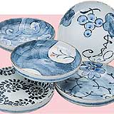 古染絵変り 和風パスタ揃