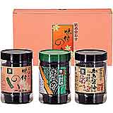 広島海苔 3種味海苔セット3本詰