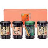 広島海苔 3種味海苔セット4本詰