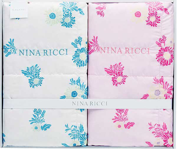 NINA RICCI 羽毛肌掛け布団 - 布団/毛布