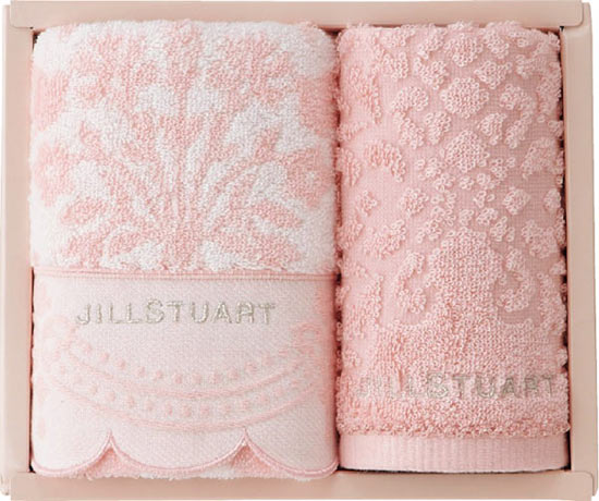 【訳あり自家用商品】ジルスチュアート スウィートブロッサム タオルセット ﾋﾟﾝｸ