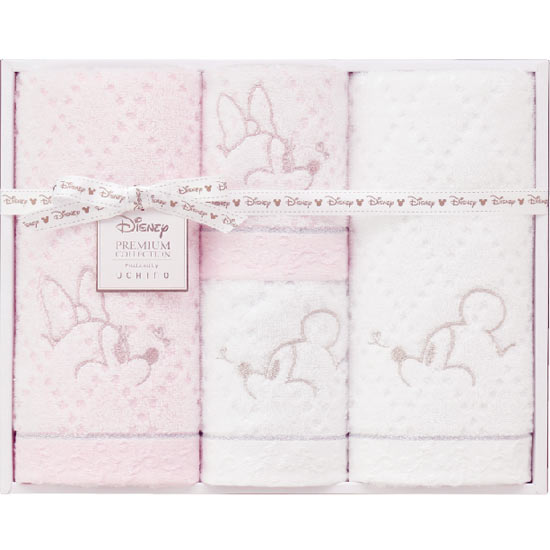 ディズニープレミアムコレクションホワイトハピネス タオルセット 申込番号 022 008 00 ルメール出産内祝い