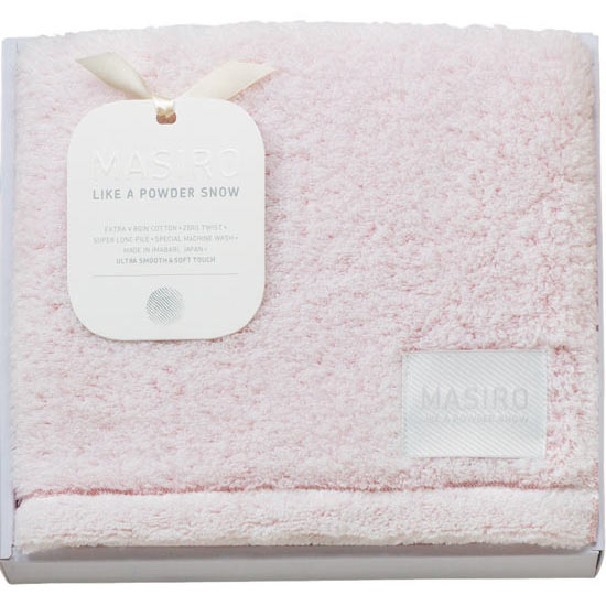 【訳あり自家用商品】MASIRO フェイスタオル(1P) ピンク0