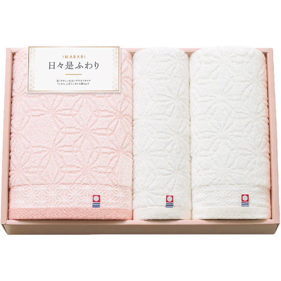 【訳あり自家用商品】今治日々是ふわり タオルセット4