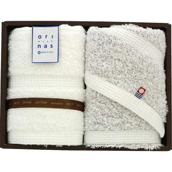 【訳あり自家用商品】ソフトブレンド フェイスタオル(2P)4