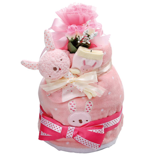 アナノカフェ おむつケーキ ピンク 5500円 大進オンラインショップ