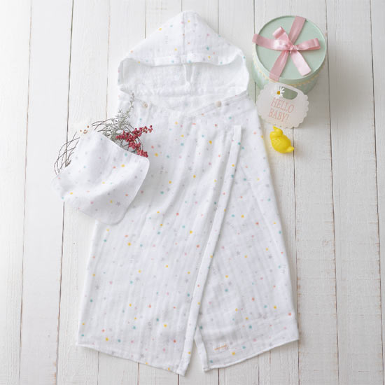 ミキハウス ガーゼバスポンチョセット 5500円 大進オンラインショップ