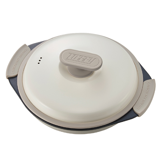 トフィー 電子レンジ用グリルパン(ピュアホワイ)2