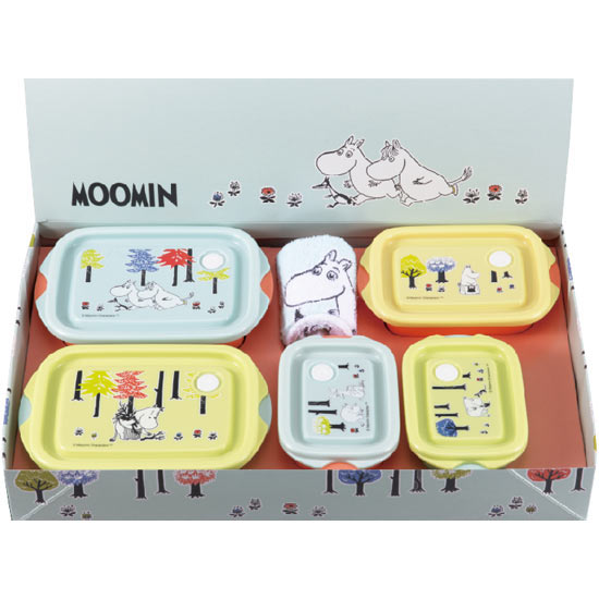 ムーミン フォレスト レンジ容器6点セット2