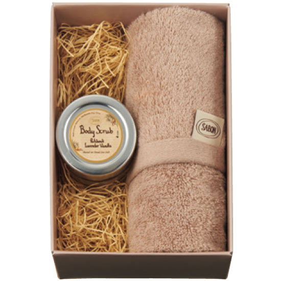 SABON ボディスクラブミニ&オーガニックタオル1