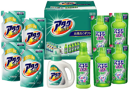 花王アタックバイオジェル【漂白剤入り】 お洗たくギフト 5500円 | 大 