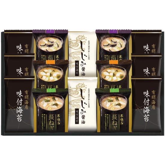 マルコメ フリーズドライみそ汁&有明海産味付海苔セット