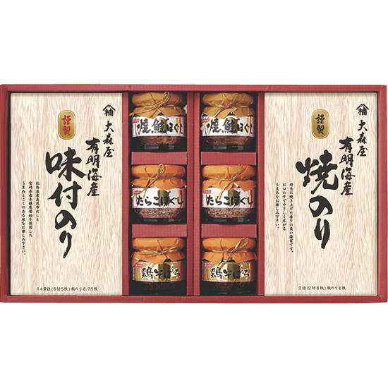 大森屋 有明海産のり・瓶詰セット2