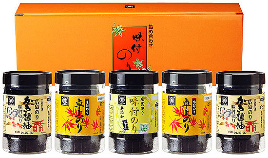 広島海苔3種味海苔セット5本詰4