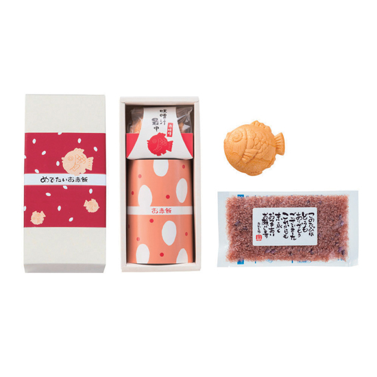 めでたいお赤飯(赤みそ)