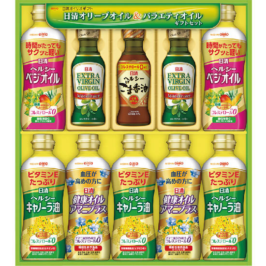 日清 オリーブオイル バラエティオイルギフトセット 5400円 大進オンラインショップ 日清 オリーブオイル バラエティオイルギフトセット 5400円 大進オンラインショップ