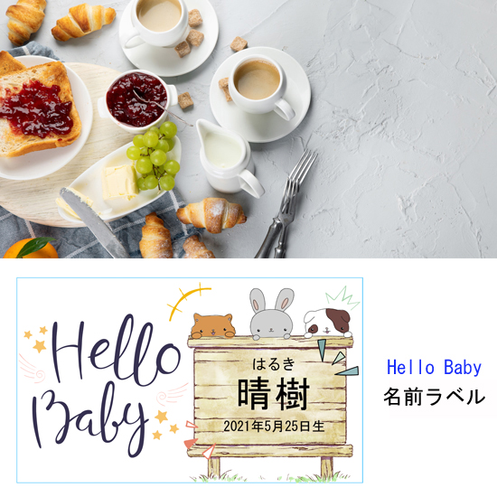 【Hello Baby 名前入】セゾンファクトリードレッシング2本詰合せ　3