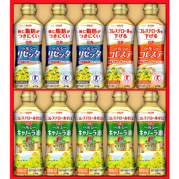 日清オイリオ 健康オイルセット 5500円 | 香典返し専門店 お返しナビ