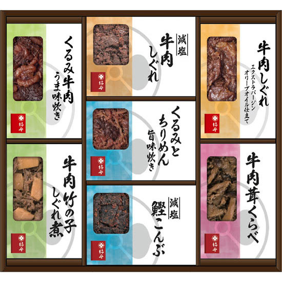 柿安 料亭しぐれ煮詰合せ 0