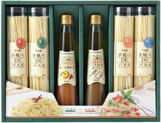 手延べDEパスタ&ちょっと贅沢なパスタソースセット0