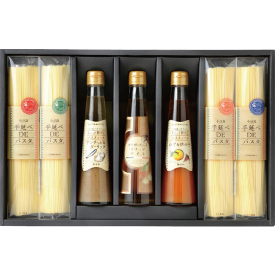 キンダイ 手延べDEパスタ &ちょっと贅沢なパスタソースセット0