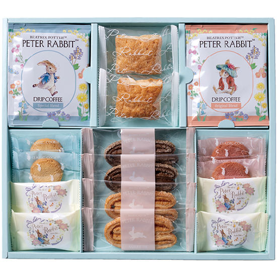 ピーターラビットTMコーヒー&スイーツギフト2