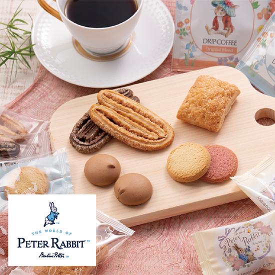 ピーターラビットTMコーヒー&スイーツギフト1