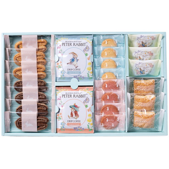 ピーターラビットTMコーヒー&スイーツギフト2