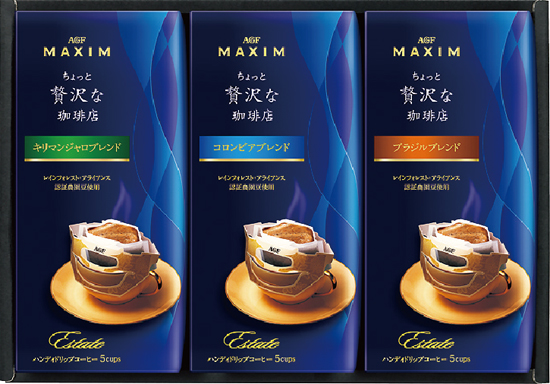 Agf マキシム ちょっと贅沢な珈琲店 ドリップコーヒーギフト 1650円 大進オンラインショップ Agf マキシム ちょっと贅沢な珈琲店 ドリップコーヒーギフト 1650円 大進オンラインショップ