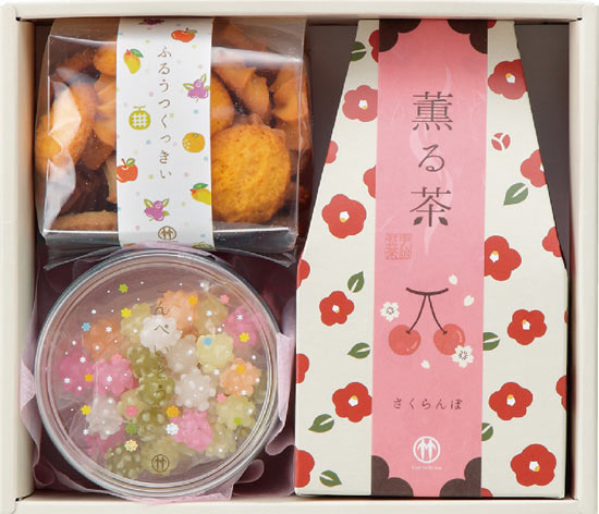 くろちく 薫る茶 煎茶・和洋菓子詰合せ2