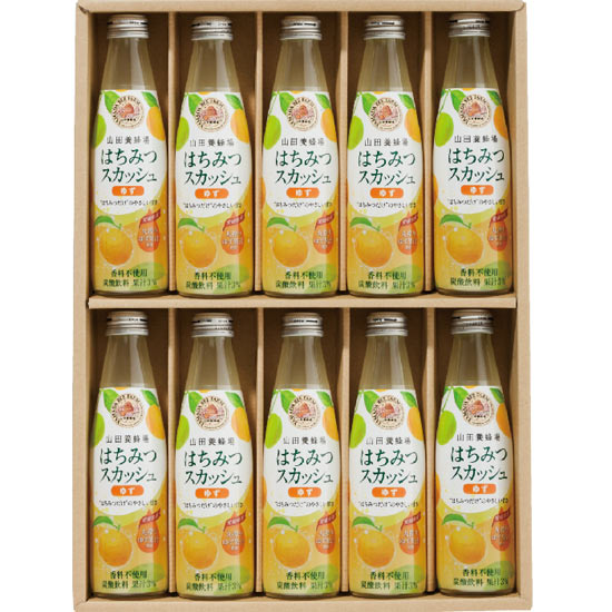 山田養蜂場 はちみつスカッシュ ゆず 35円 大進オンラインショップ