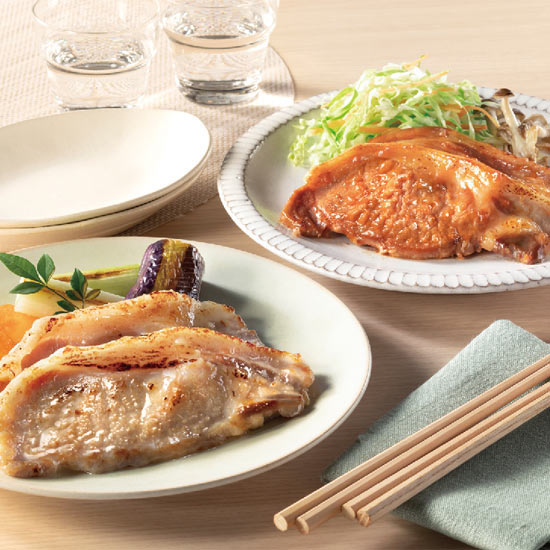 鹿児島県産恵味の黒豚ロース 味噌漬け・生姜焼きセット1