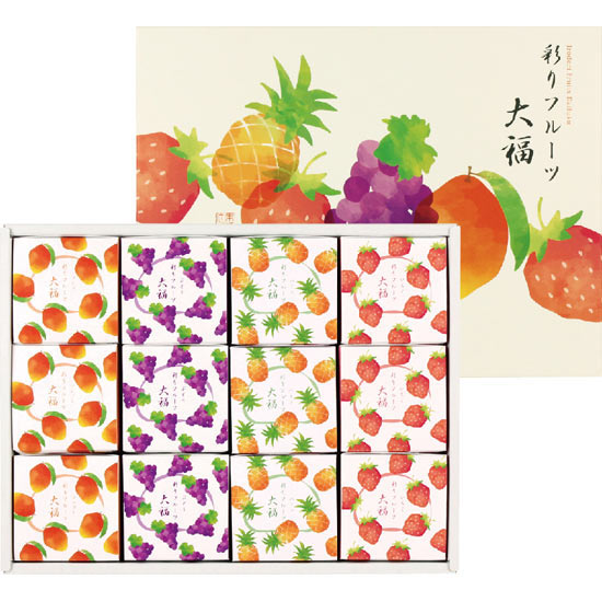 ：果実のキモチ 彩りフルーツ大福イメージ