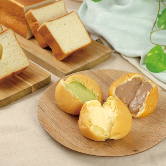 ：三原 八天堂 食パン・くりーむパン詰合せイメージ