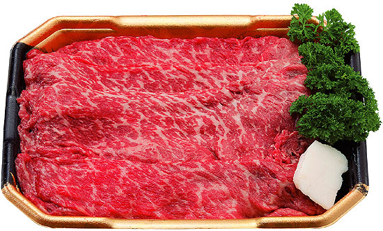 黒毛和牛 モモすき焼キ しゃぶしゃぶ用1
