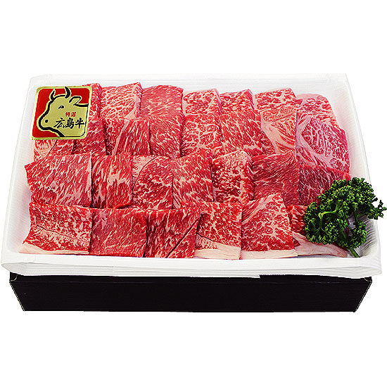 広島牛肩鉄板焼用 350g【送料込】0