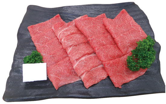 飛騨牛すき焼きもも・肩 300g(5等級)0